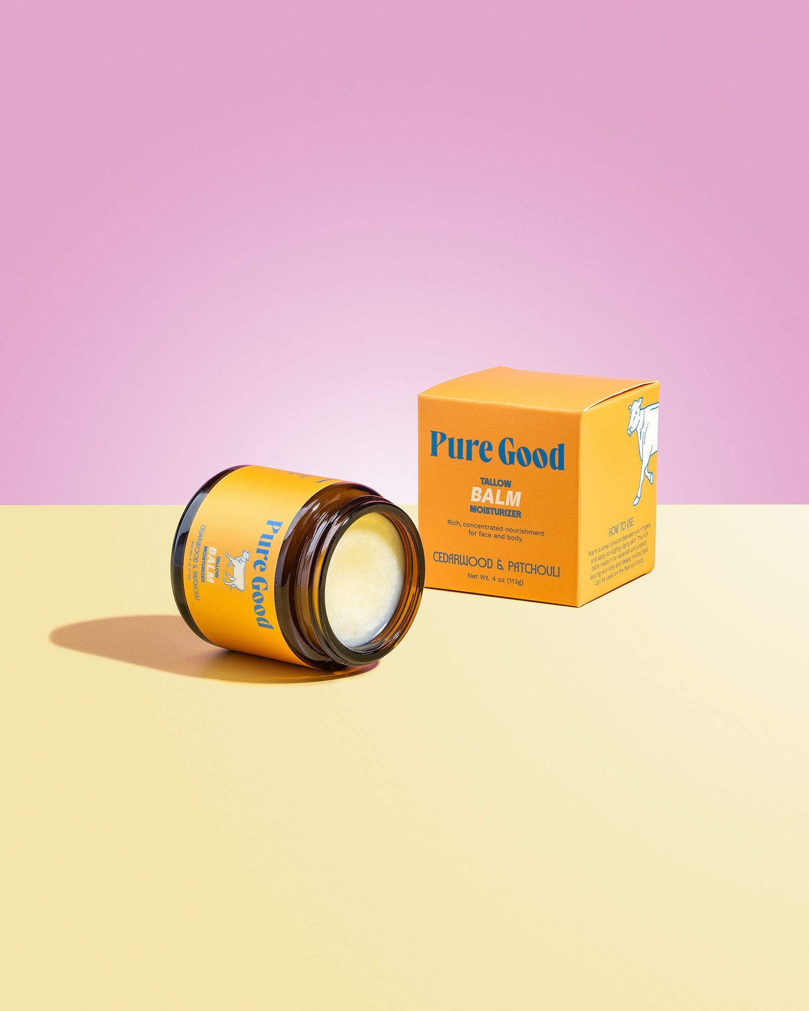 Cedarwood & Patchouli Tallow Balm